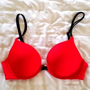 Hot Red Victoria's Secret Pushup Bra